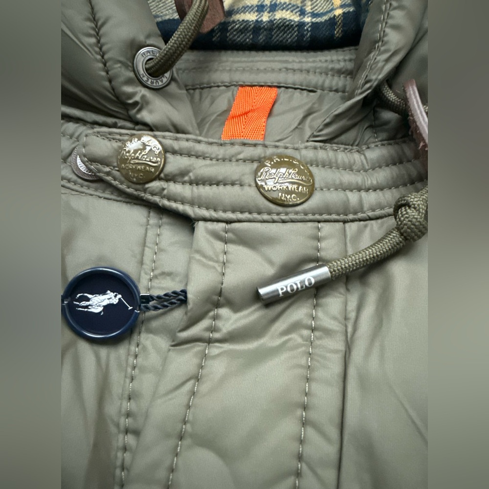 Polo Ralph Lauren Men's Olive Puffer Jacket - Picture 8 of 16